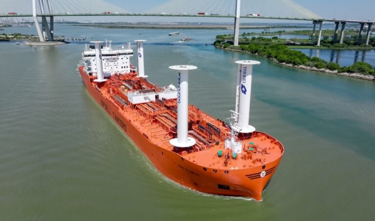 Marrying sails and biofuel, Odfjell tanker demonstrates 'first' near carbon-neutral transatlantic voyage